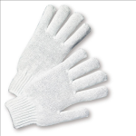 West Chester K710SBW Bleach White Medium Weight String Knit Work Glove